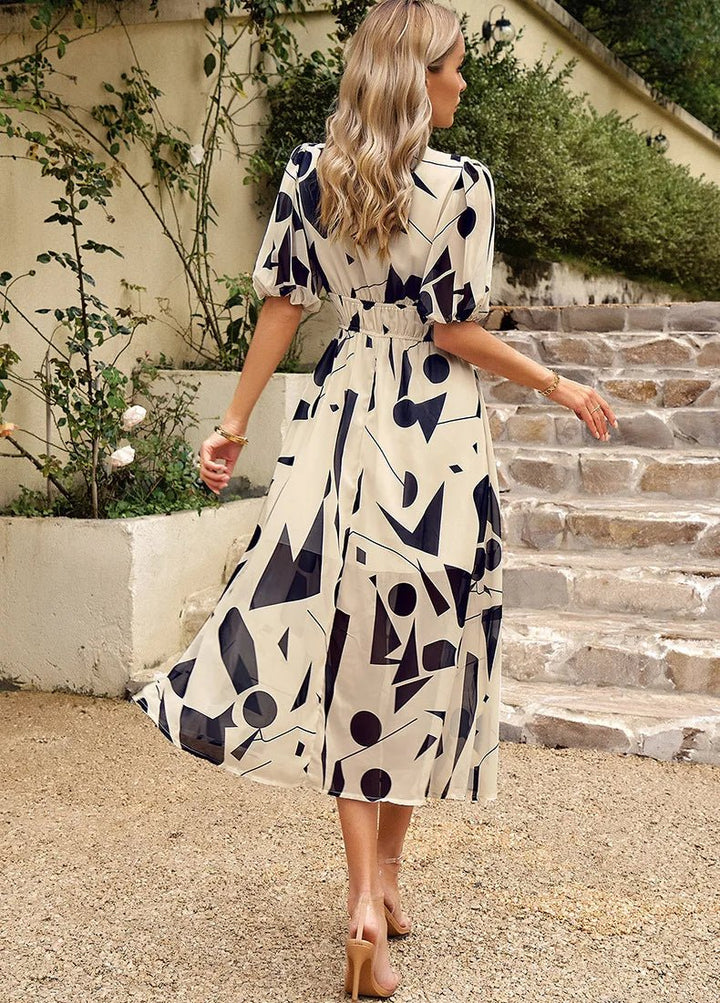 Allison | Elegant Floral Dress