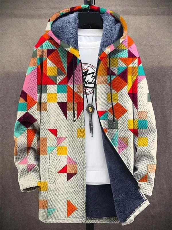 Janine | Luxurious Art Print Cardigan