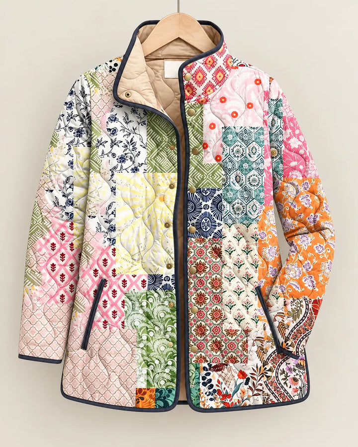 Morgana | Quilted Patchwork Jacket