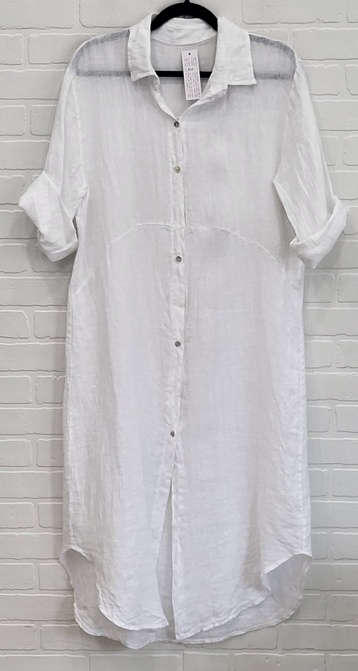 Dora | Effortless Shirt Dress