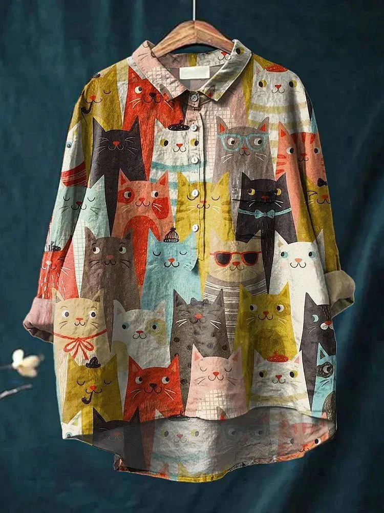 Ysabele | Brooks Playful Print Blouse
