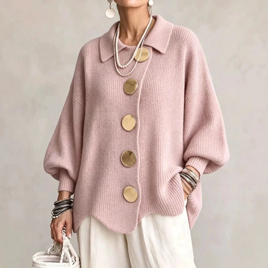Beatrix | Oversized Button Cardigan