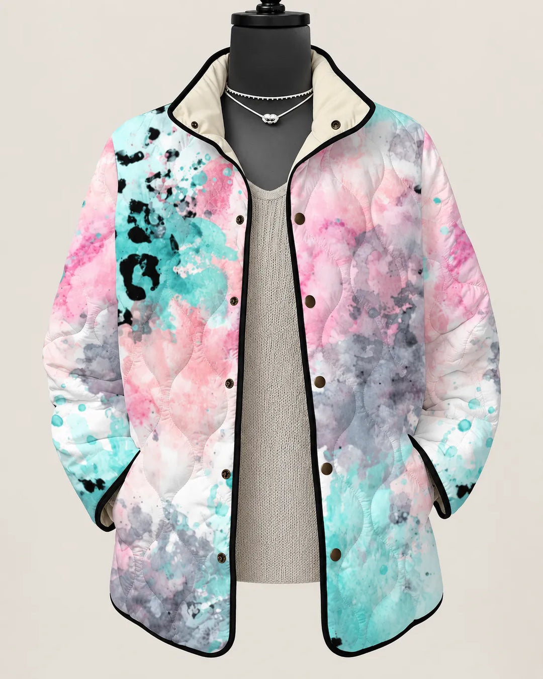 Morgana | Quilted Patchwork Jacket