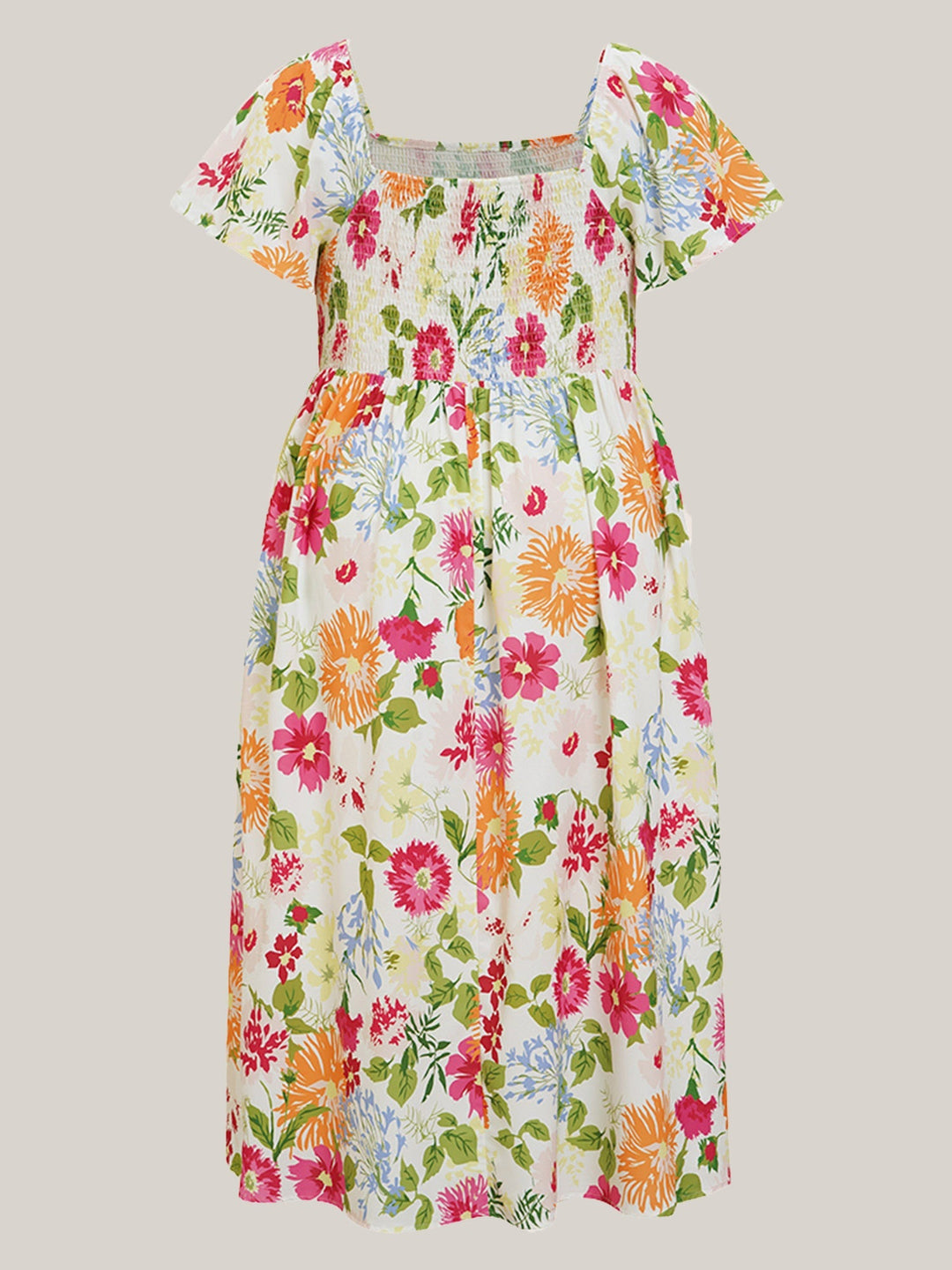 Agnetha | Floral Midi Dress
