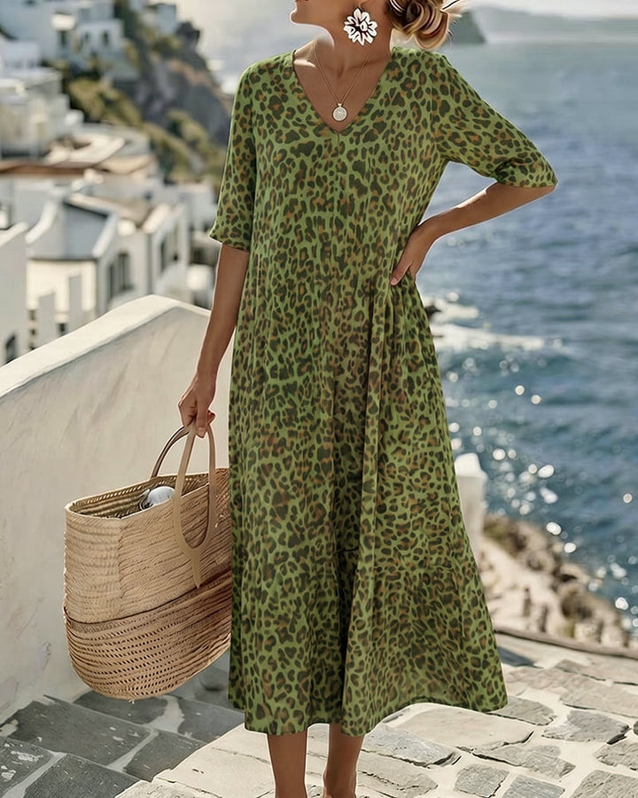 Xanthe | Casual Midi Dress