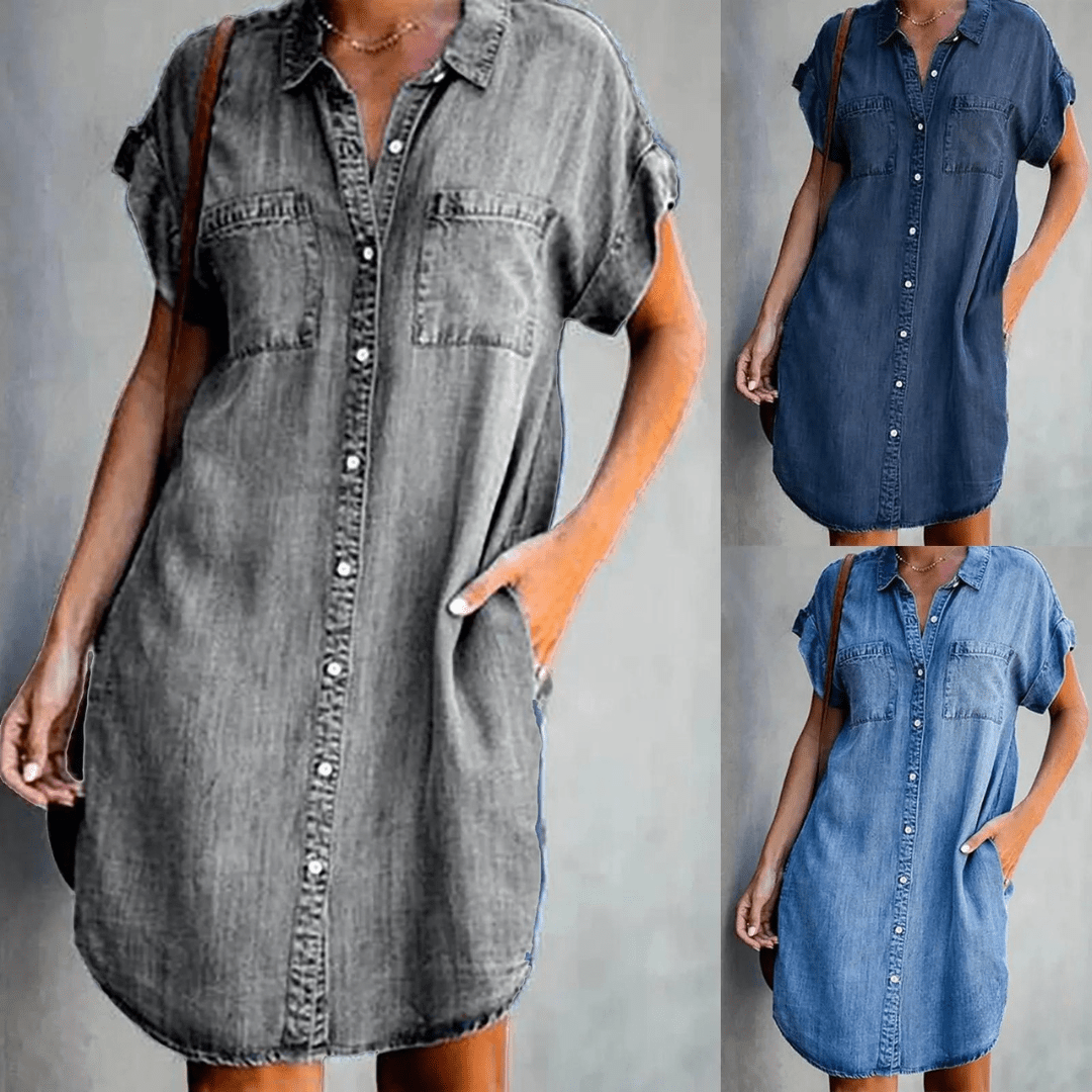 Simona | Elegant Tummy Covering Dress