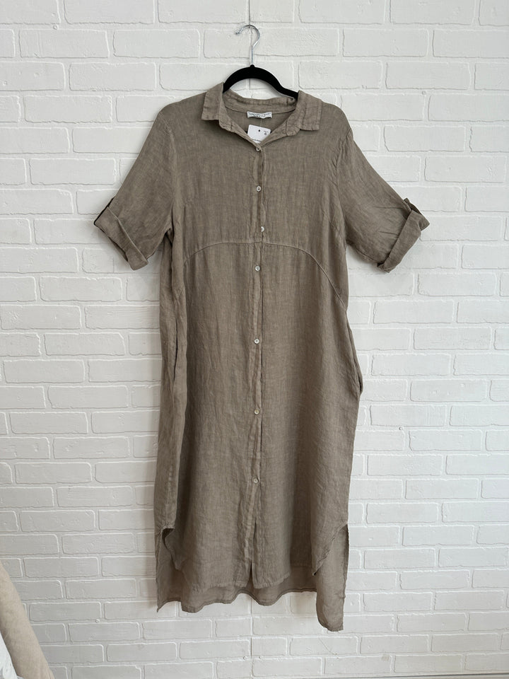Dora | Effortless Shirt Dress