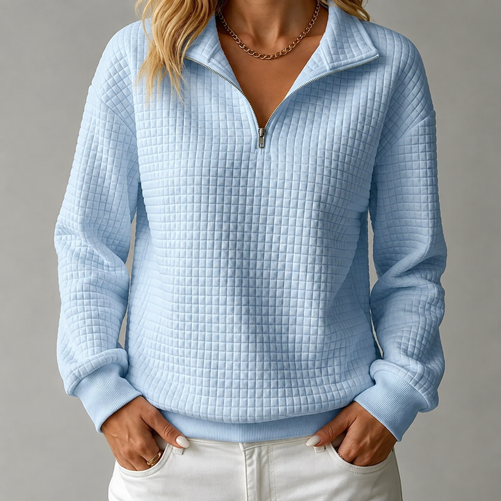 Davina | Cozy Quarter-Zip Pullover
