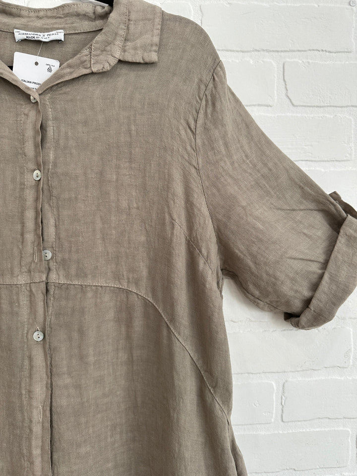 Dora | Effortless Shirt Dress