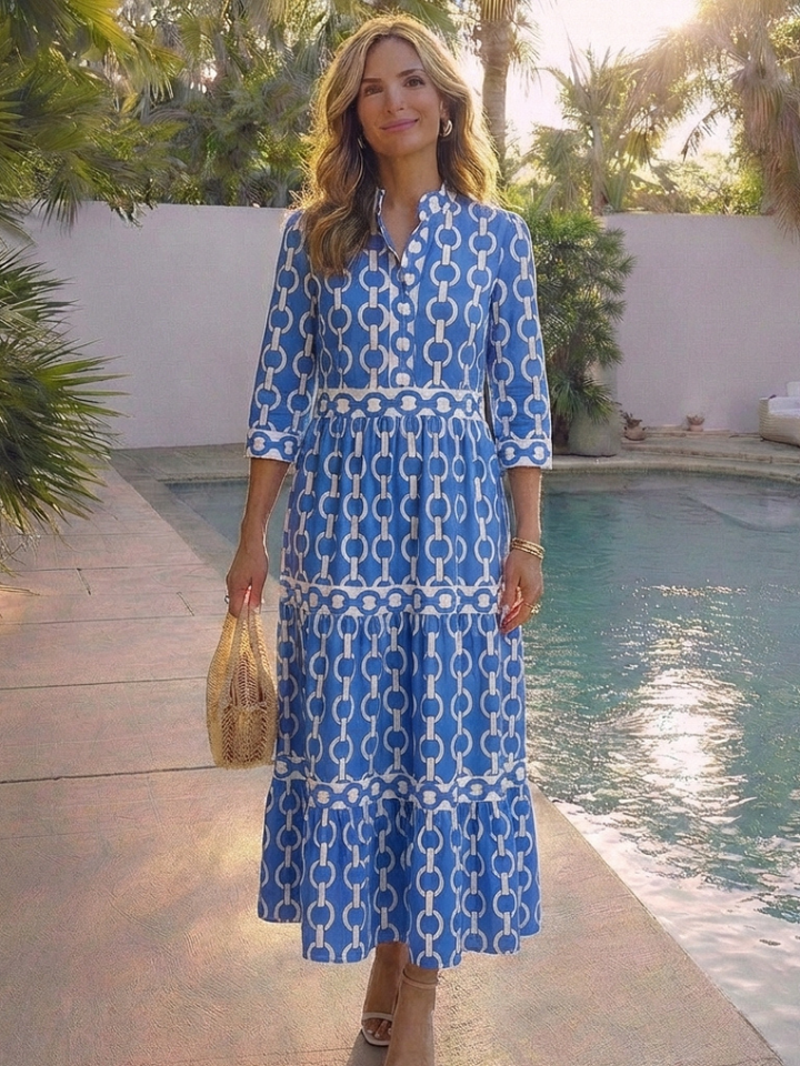 Lara | Breezy Tiered Midi