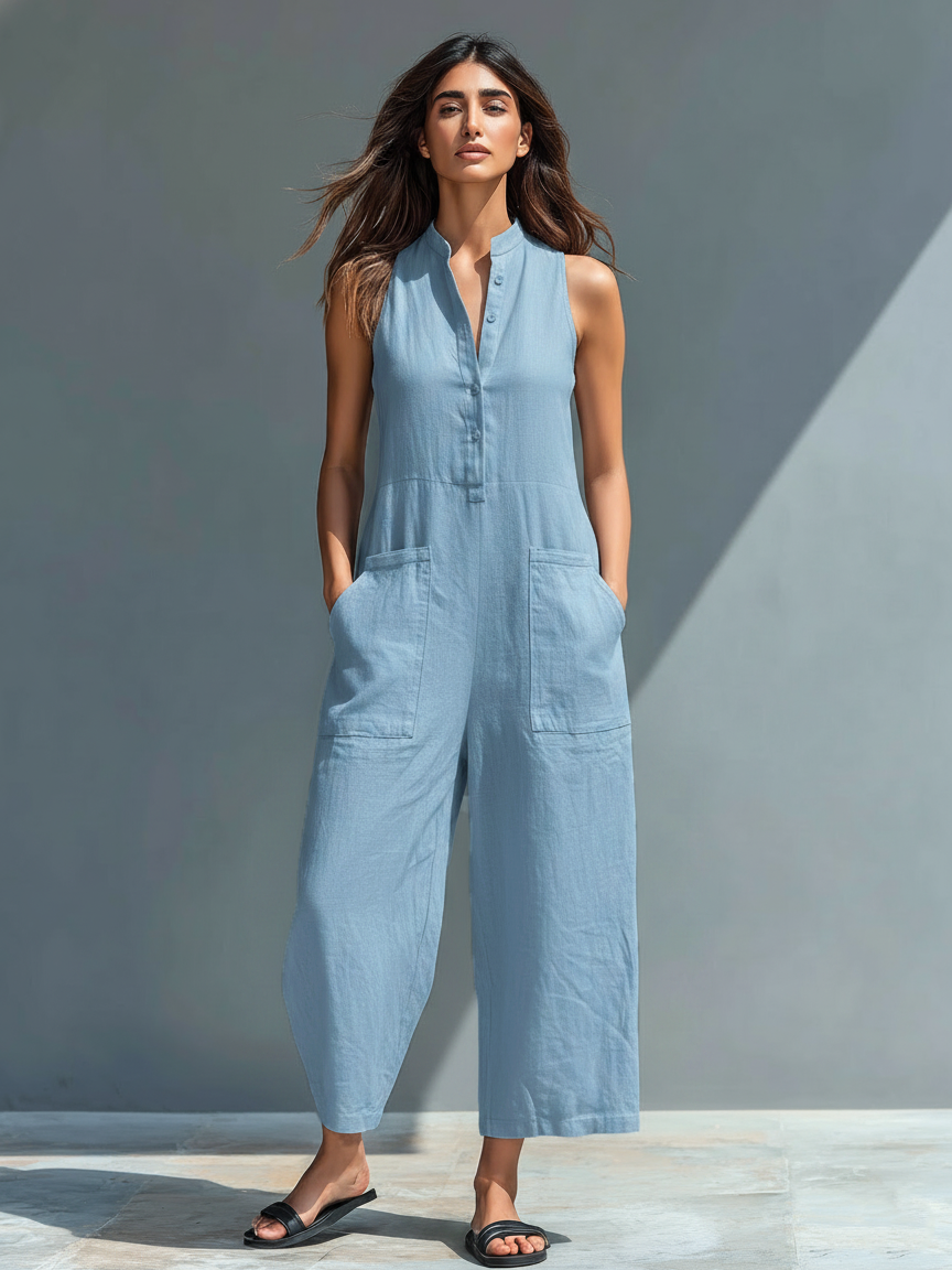 Lucille | Chic Sleeveless Jumpsuit