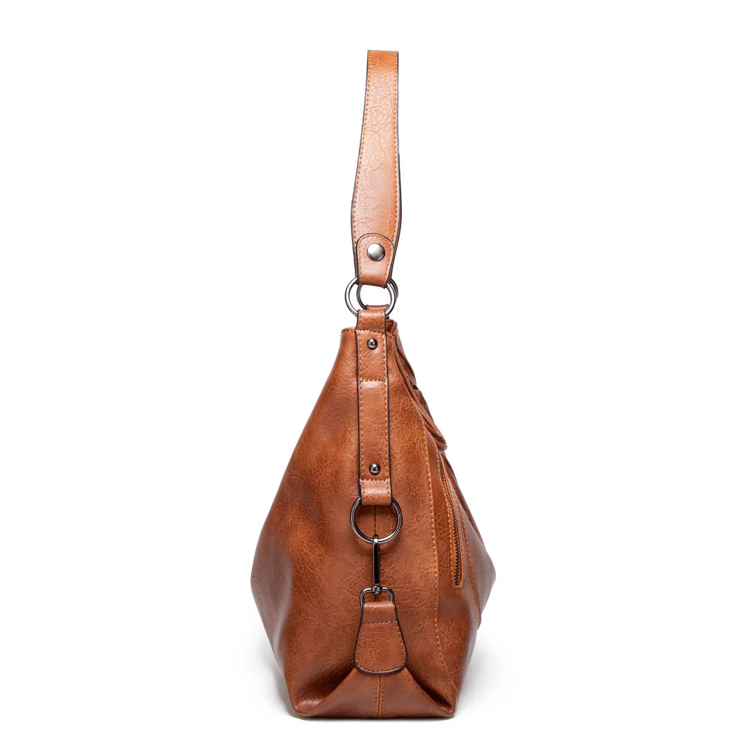 Evening Glow | Luxe Leather Bag
