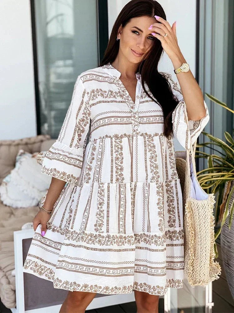 Claire | Graceful Boho Tunic