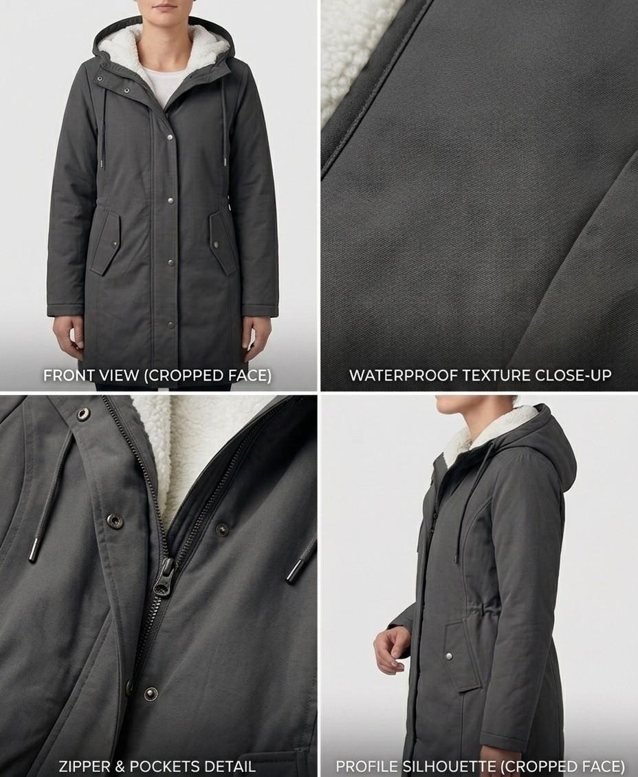 Cassiopeia | Hooded Winter Coat
