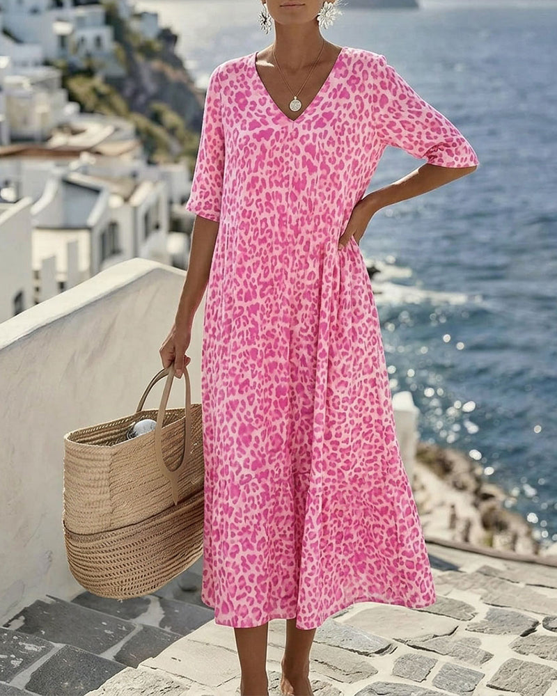 Xanthe | Casual Midi Dress