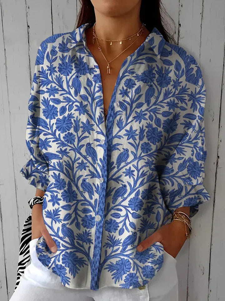 Fiona | Spring Garden Blouse