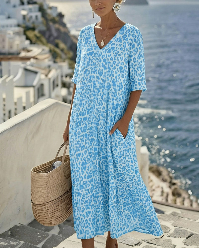 Xanthe | Casual Midi Dress