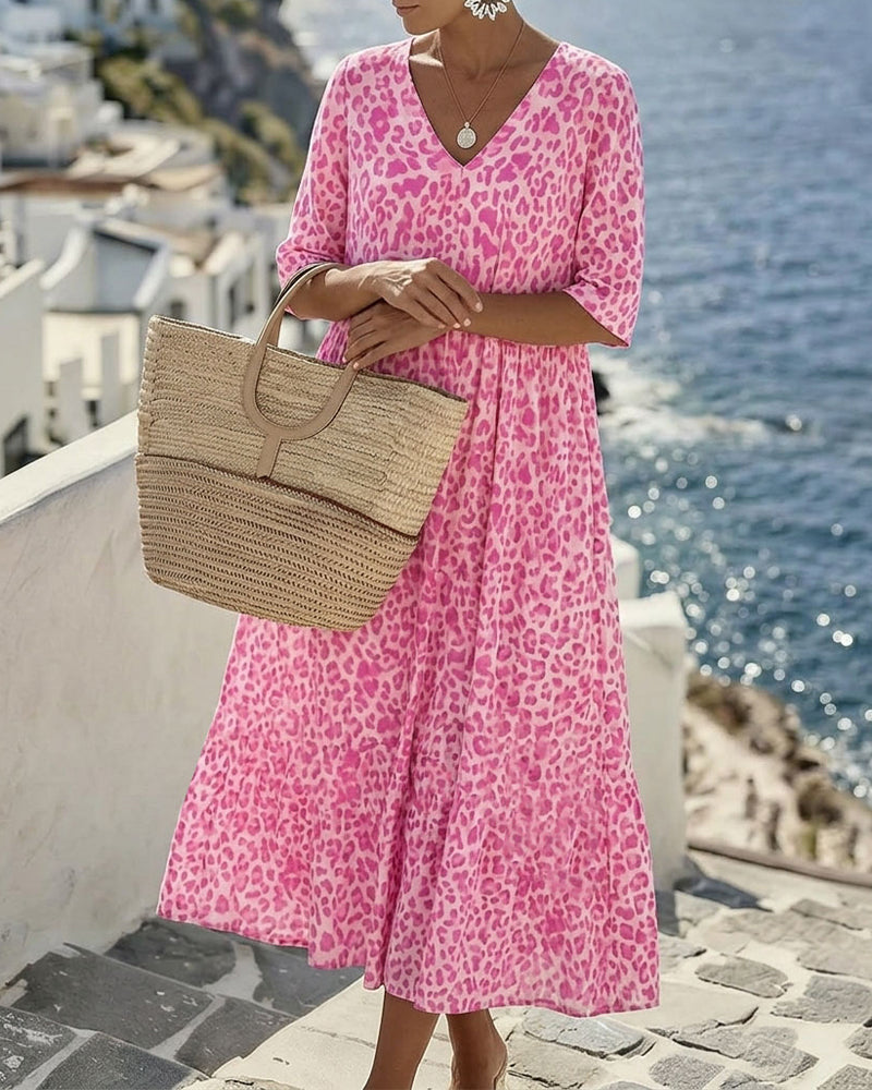 Xanthe | Casual Midi Dress