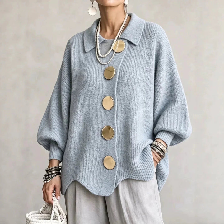 Beatrix | Oversized Button Cardigan