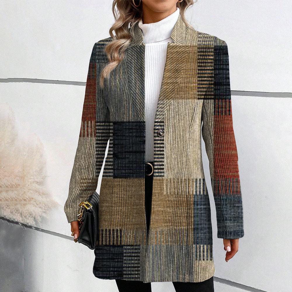 Janeth | Timeless Printed Outerwear