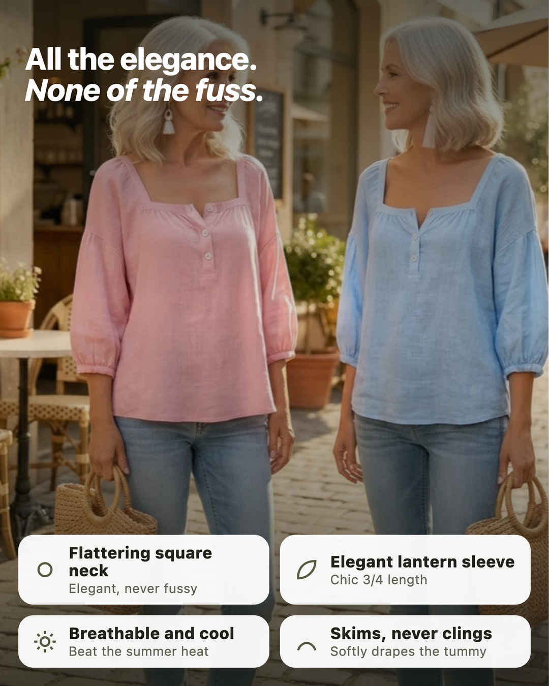 Gertrude blouse benefits