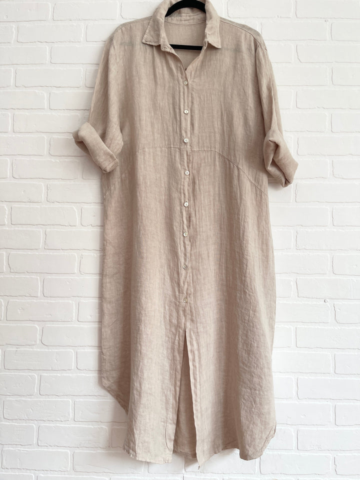 Dora | Effortless Shirt Dress