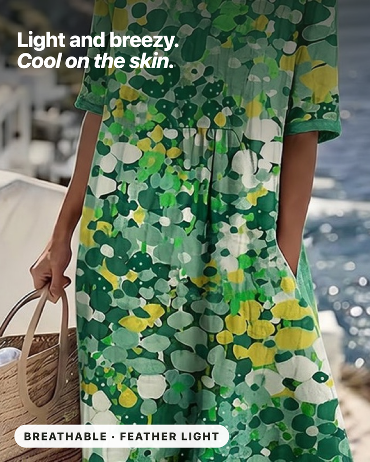 Julissa floral dress, light and breezy