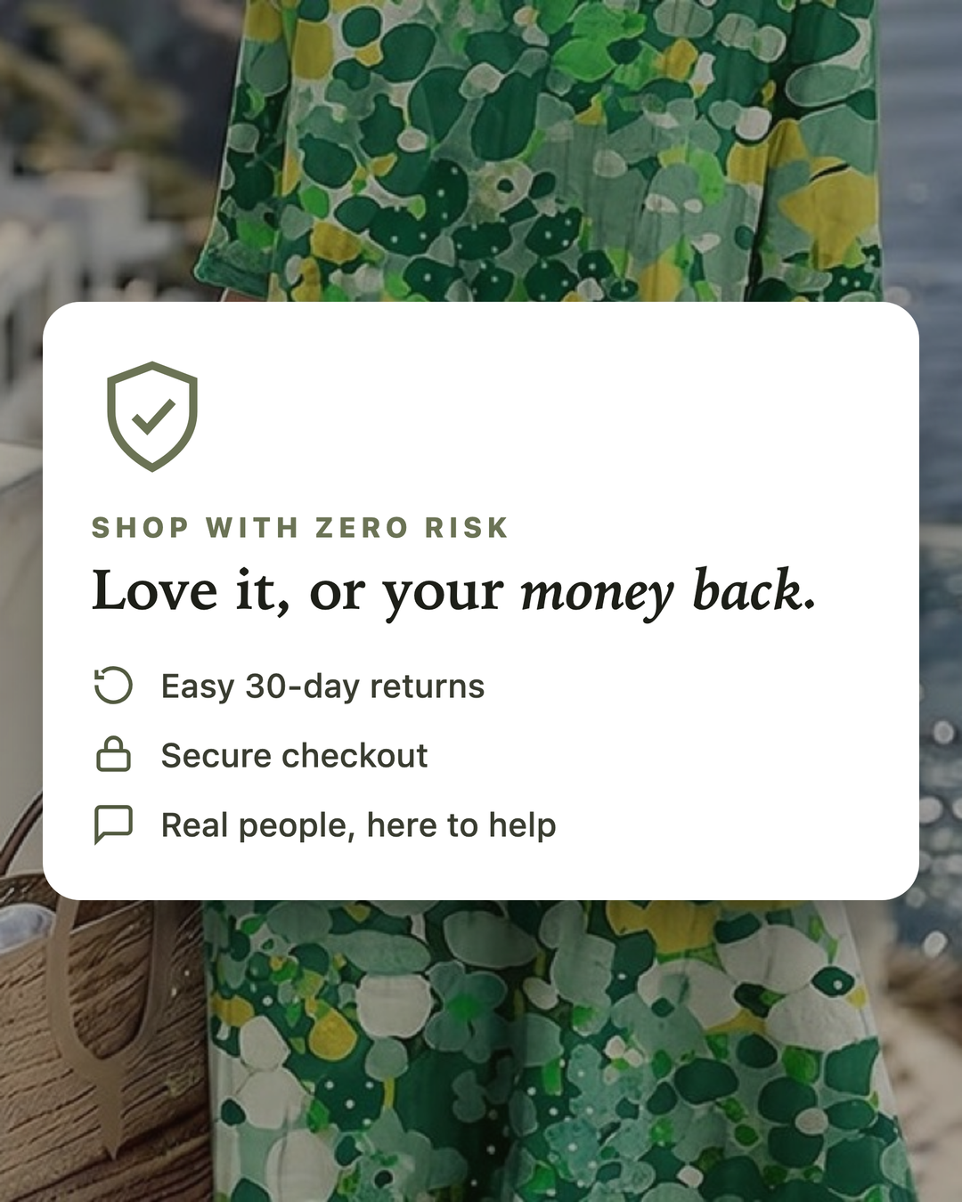 Julissa 30-day money-back guarantee