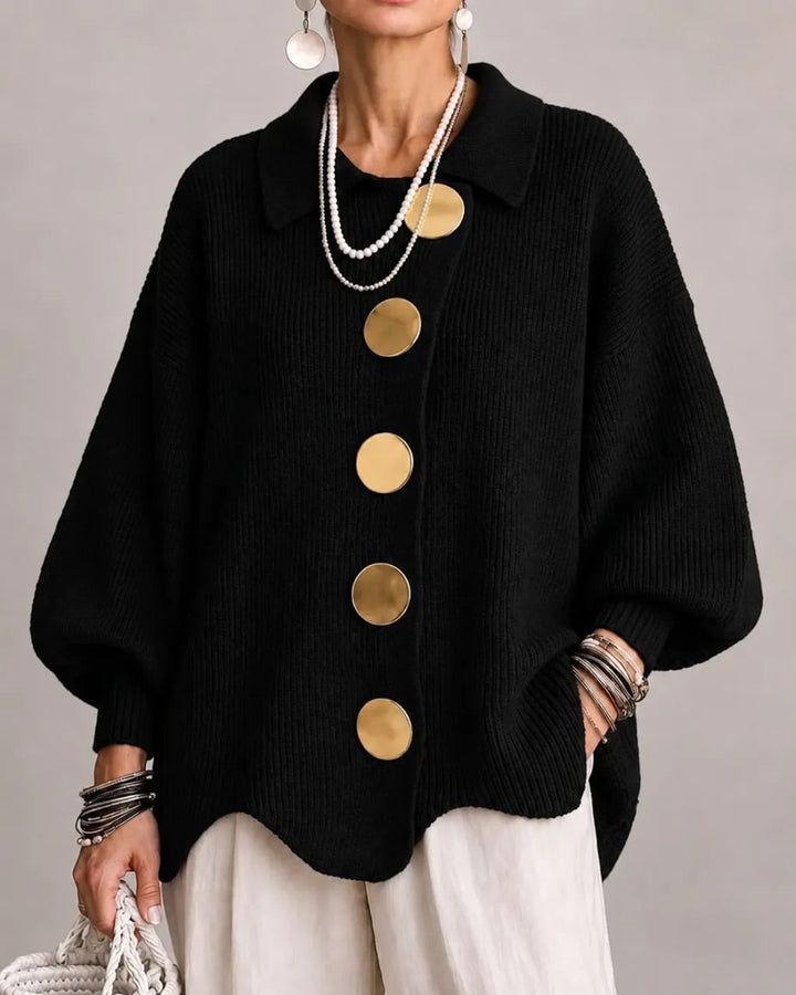 Beatrix | Oversized Button Cardigan