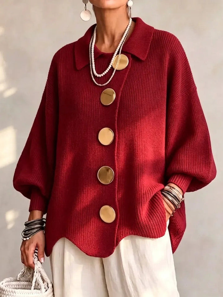 Beatrix | Oversized Button Cardigan