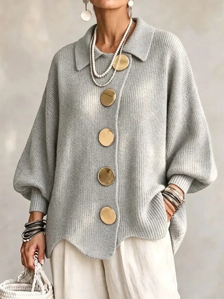 Beatrix | Oversized Button Cardigan
