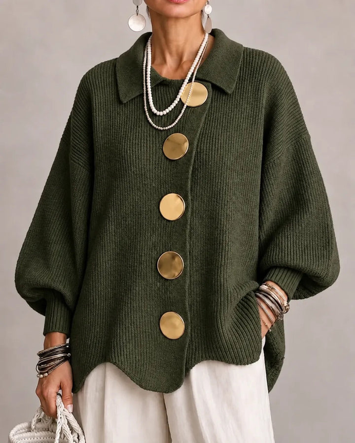 Beatrix | Oversized Button Cardigan