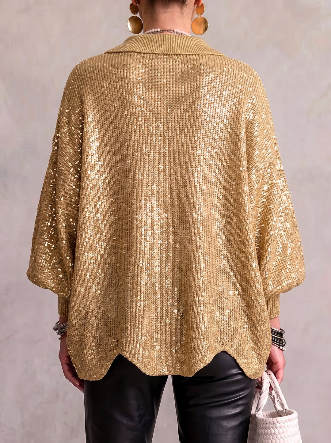 Beatrix | Oversized Button Cardigan