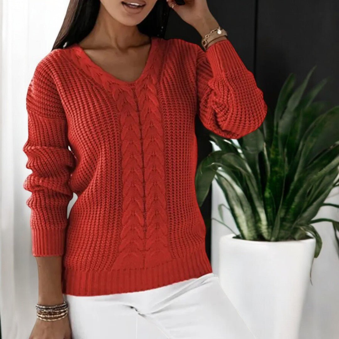 Candice | Scandi Knit Top