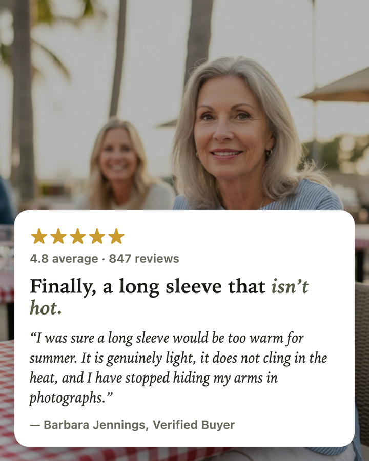 Rhea striped blouse five star review